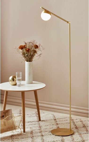Nordlux - Lampada da terra CONTINA 1xG9/5W/230V in ottone