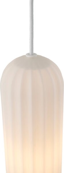 Nordlux - Lampadario a cavo MIELLA 3xE27/25W/230V bianco