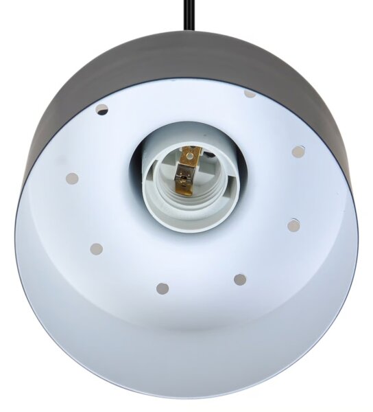 Nordlux - Lampadario per MATIS 1xE27/40W/230V nero