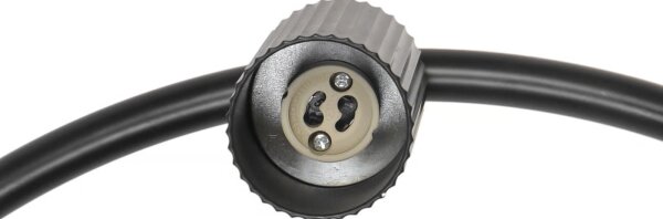 Nordlux - Lampadario a sospensione VICO 6xGU10/5W/230V nero
