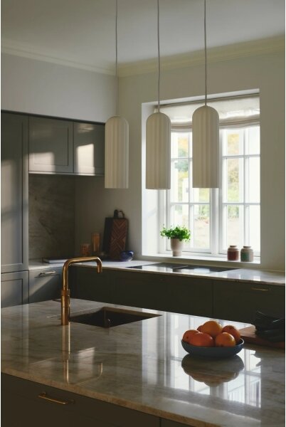 Nordlux - Lampadario a cavo MIELLA 3xE27/25W/230V bianco