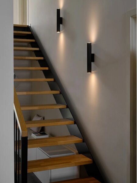 Nordlux - Applique da parete VICO 2xGU10/5W/230V nera
