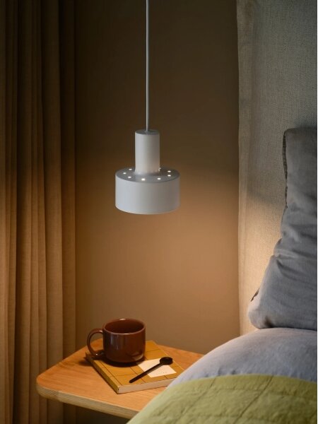 Nordlux - Lampadario MATIS 1xE27/40W/230V bianco