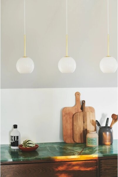 Nordlux - Lampadario a cavo FRANCA 1xE14/40W/230V bianco