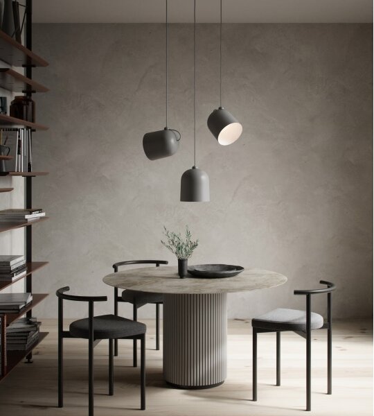 DFTP by Nordlux - Lampada a sospensione su cavo ANGLE 1xE27/25W/230V, grigio