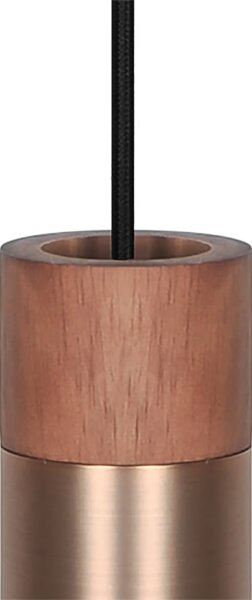 Nordlux - Lampadario su cavo TILO 1xGU10/15W/230V ottone