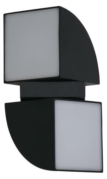 Searchlight 36150BK - Lampada da parete per esterni a LED DAKOTA 2xLED/4W/230V IP44