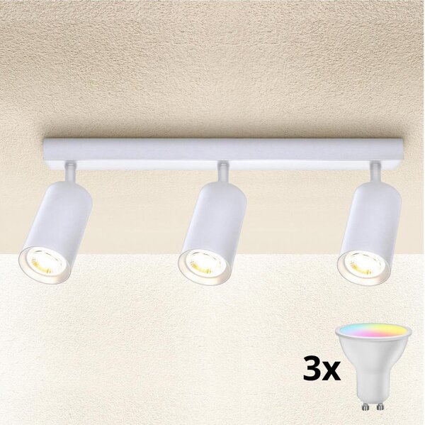 Brilagi - Faretto LED dimmerabile SELE 3xGU10/4,8W/230V bianco