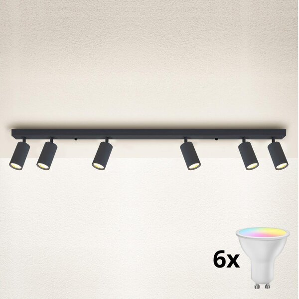 Brilagi - Faretto LED dimmerabile SELE 6xGU10/6,5W/230V antracite