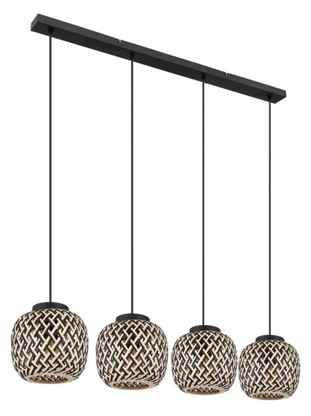 Globo 15766-4H - Lampadario a sospensione con filo COLLY 4xE27/15W/230V