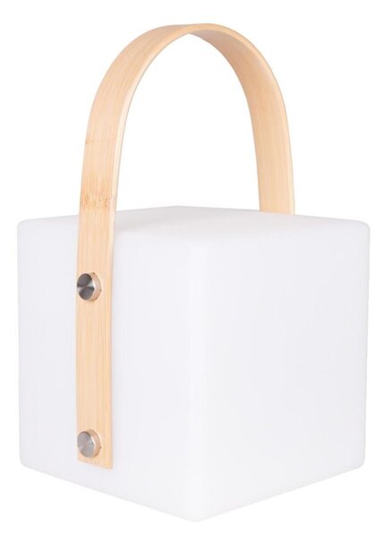 Lampada da esterno MAJORKA LED RGBW, 0,5 W / 5 V USB, 1200 mAh, IP44, bianca