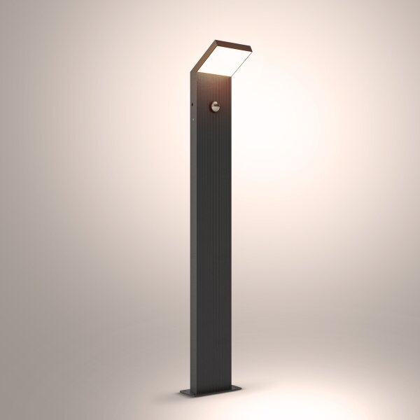 Brilagi - Lampada LED da esterno con sensore RIANO LED/8W/230V antracite IP65 80 cm