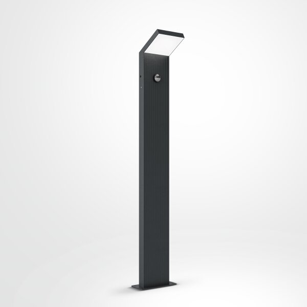 Brilagi - Lampada LED da esterno con sensore RIANO LED/8W/230V antracite IP65 80 cm