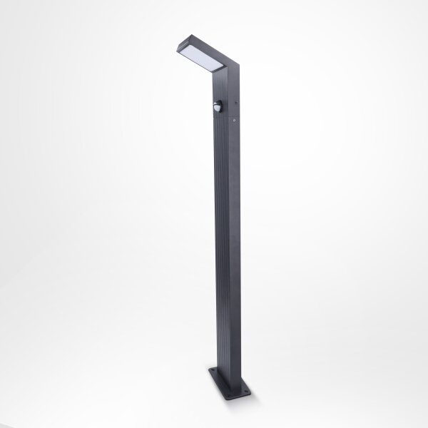 Brilagi - Lampada LED da esterno con sensore RIANO LED/8W/230V antracite IP65 80 cm