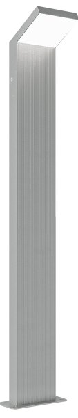 Brilagi - Lampada da esterno RIANO LED/8W/230V argento IP65 80 cm