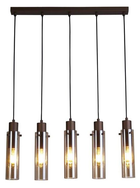 Searchlight 88921-5MO - Lampada a sospensione con cavo SVEZIA 5xE27/60W/230V