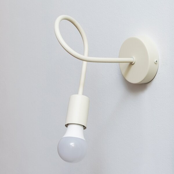 Lampada da parete OXFORD 1xE27/15W/230V colore crema