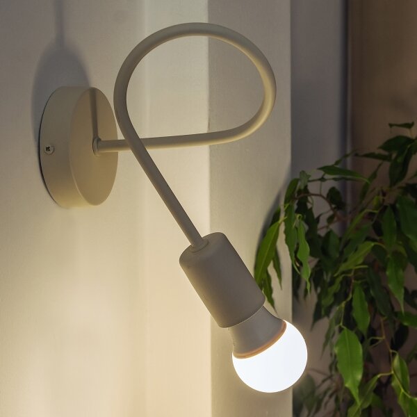 Lampada da parete OXFORD 1xE27/15W/230V colore crema