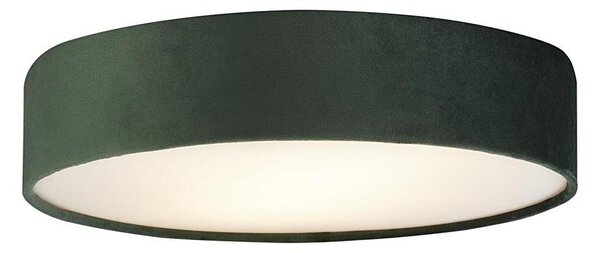 Searchlight 23298-3GR - Lampada da soffitto DRUM 3xE27/60W/230V Verde