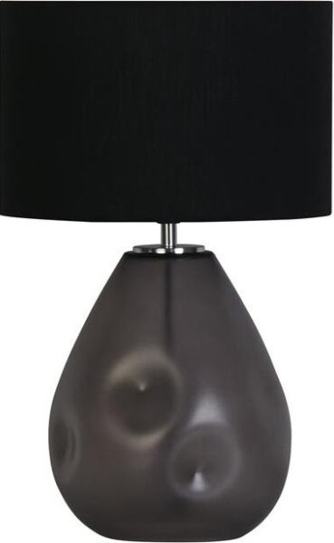 Searchlight EU65420BK - Lampada da tavolo DEVON 1x E27/60W/230V, nera