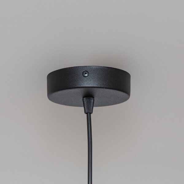 Lampada a sospensione con cavo GAMBIT 1xGU10/10W/230V nera