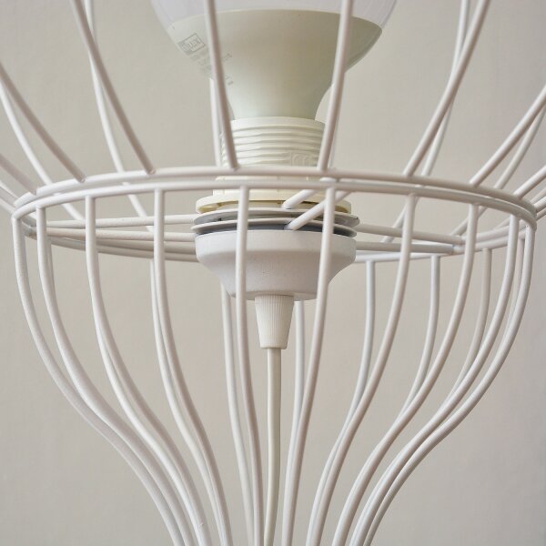 Lampada da terra MERCURE 1xE27/15W/230V bianca