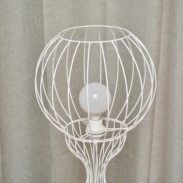 Lampada da terra MERCURE 1xE27/15W/230V bianca