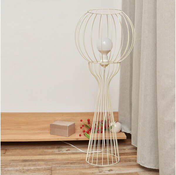 Lampada da terra MERCURE 1xE27/15W/230V crema