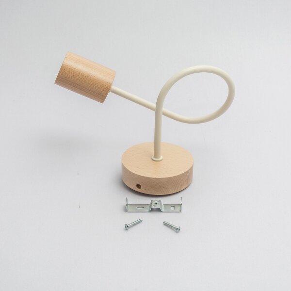 Lampada da parete OXFORD 1xE27/15W/230V pino/crema