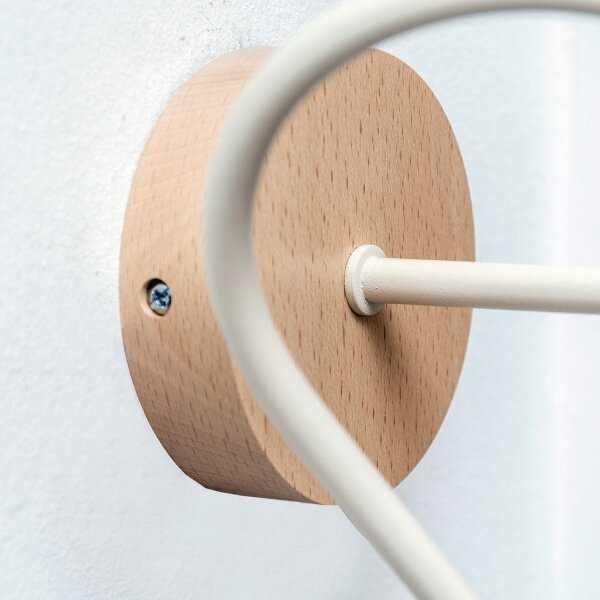 Lampada da parete OXFORD 1xE27/15W/230V pino/crema