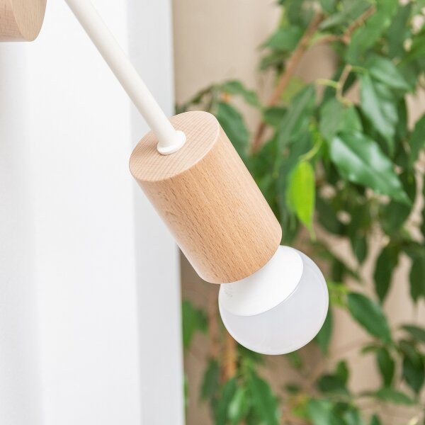 Lampada da parete OXFORD 1xE27/15W/230V pino/crema