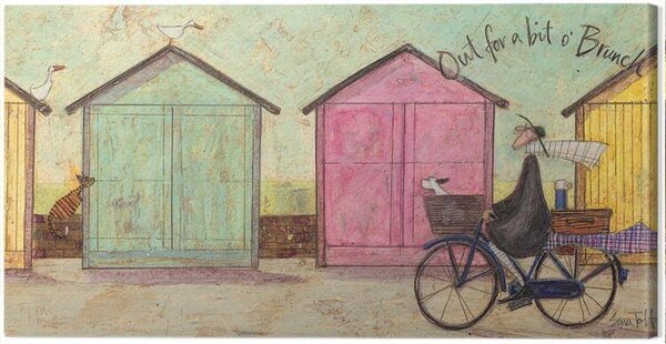 Quadro su tela Sam Toft - Out for a Bit O Brunch