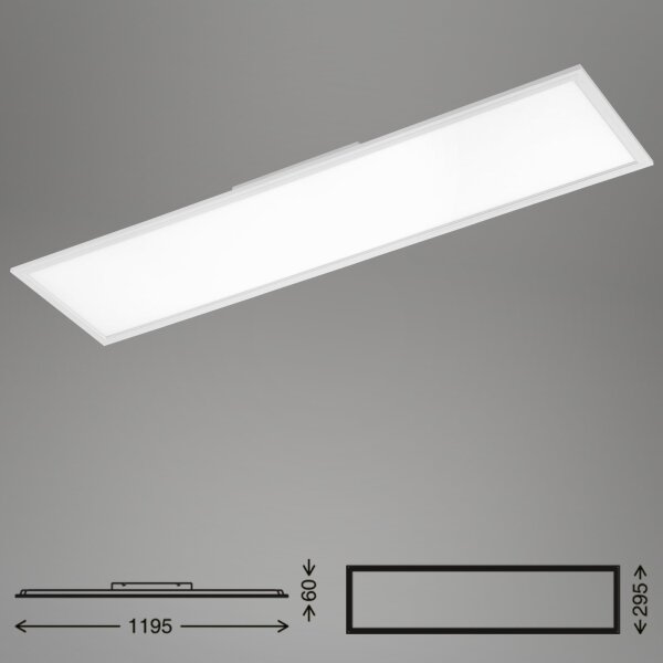 Briloner 7193-016 - Pannello LED a montaggio superficiale, 38 W/230 V/4000 K