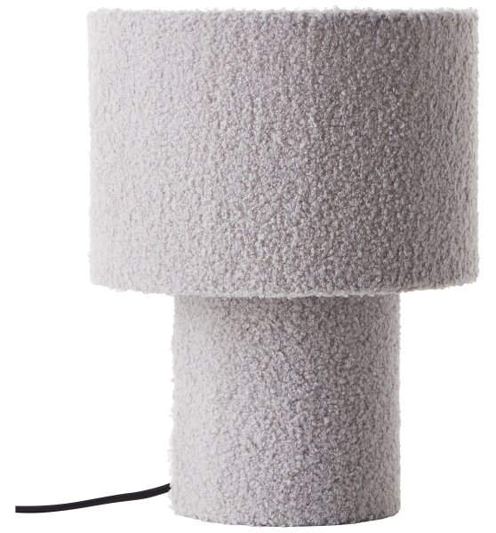 Brilliant - Lampada da tavolo TEDDY 1xE27/20W/230V grigia