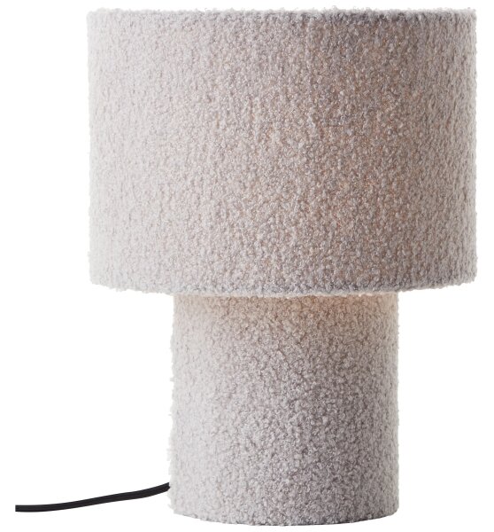 Brilliant - Lampada da tavolo TEDDY 1xE27/20W/230V grigia