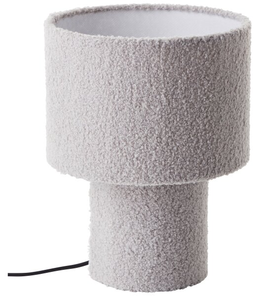 Brilliant - Lampada da tavolo TEDDY 1xE27/20W/230V grigia