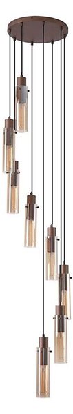 Searchlight 88920-8MO - SWEDEN Lampadario sospeso con cavo 8x E27/60W/230V