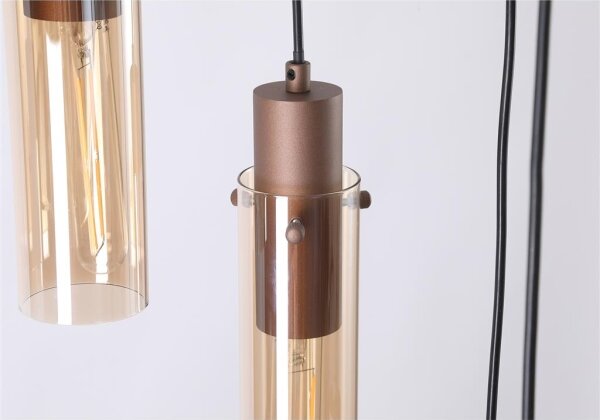 Searchlight 88920-8MO - SWEDEN Lampadario sospeso con cavo 8x E27/60W/230V