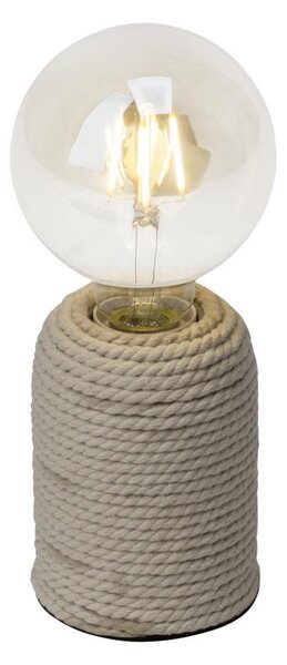 Brilliant - Lampada da tavolo CARDU 1xE27/40W/230V beige