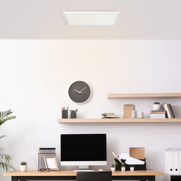 Brilliant - LED Plafoniera MILTON LED/24W/230V 42x42 cm bianca