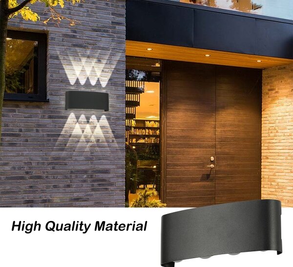 Brilagi - Applique da parete LED per esterni FLAREBOX LED/8W/230V nero IP65