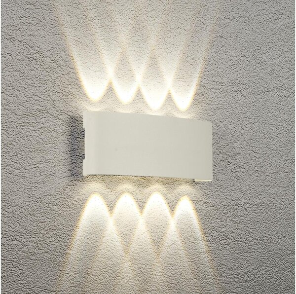 Brilagi - Applique da esterno FLAREBOX LED/8W/230V bianco IP65