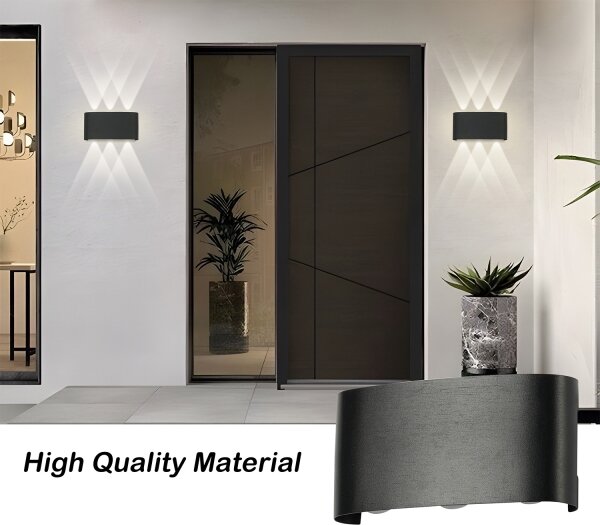 Brilagi - Applique LED da esterno FLAREBOX LED/6W/230V nero IP65