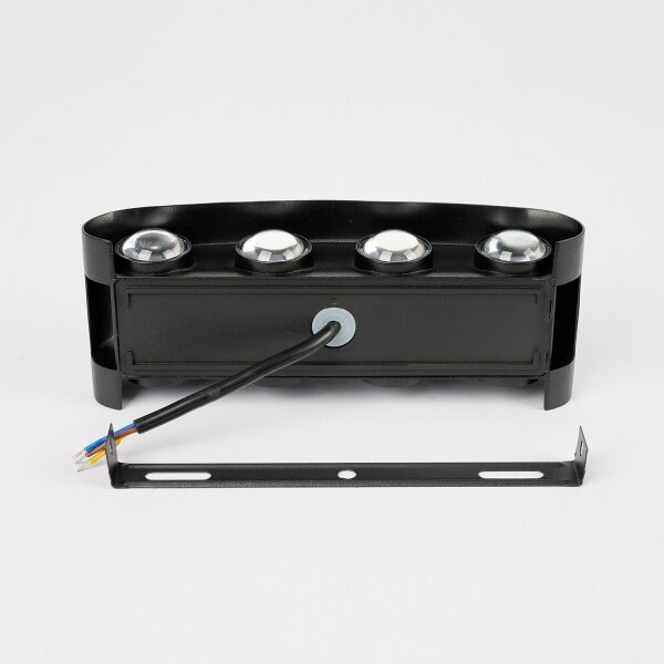 Brilagi - Applique da parete LED per esterni FLAREBOX LED/8W/230V nero IP65