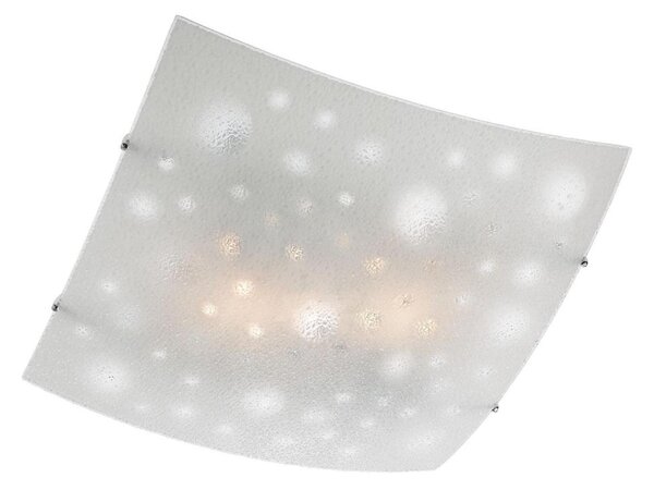 Redo 05-905 - Plafoniera ISIDE 2xE27/42W/230V 39x39 cm trasparente