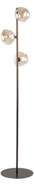 Lampada da terra LAVA 3xG9/8W/230V bronzo/beige fumé