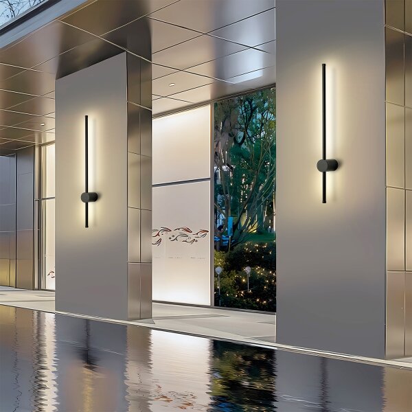 Brilagi - Applique da esterno AURA LED/12W/230V 3000K IP54 nera