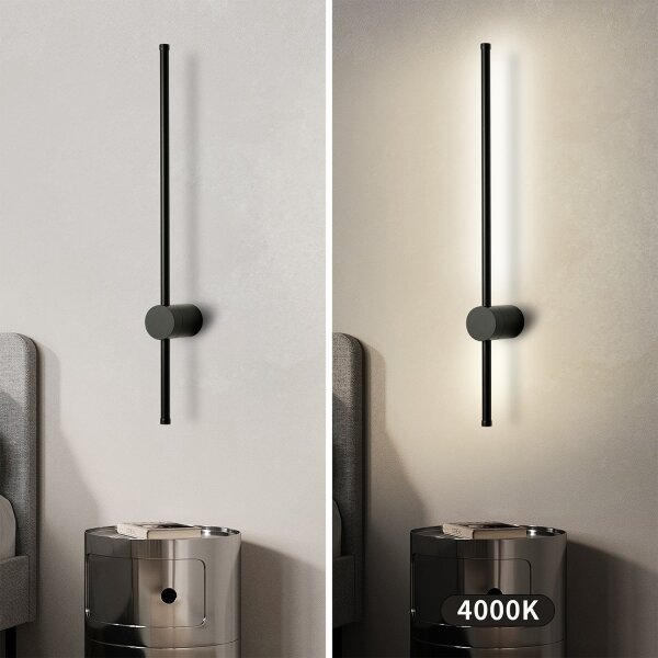 Brilagi - Applique da esterno LED AURA LED/12W/230V 4000K IP54 nero