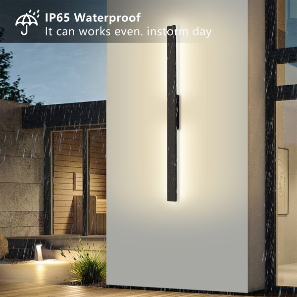 Brilagi - Applique da esterno LED LUNA LED/24W/230V 3000K IP65 nero
