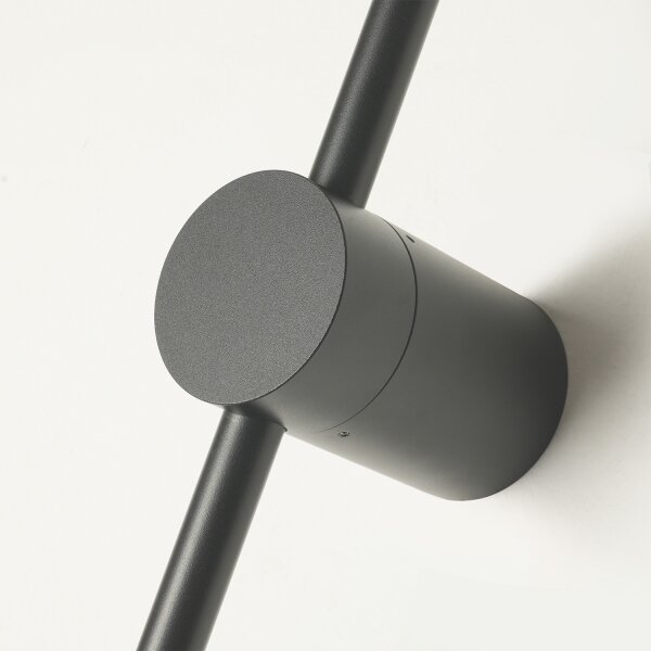 Brilagi - Applique LED da esterno AURA, 20W/230V, 4000K, IP54, antracite